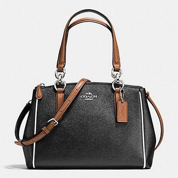 Coach Handbags - Coach Christie Carryall Bag Contrast Stitching,  F57488